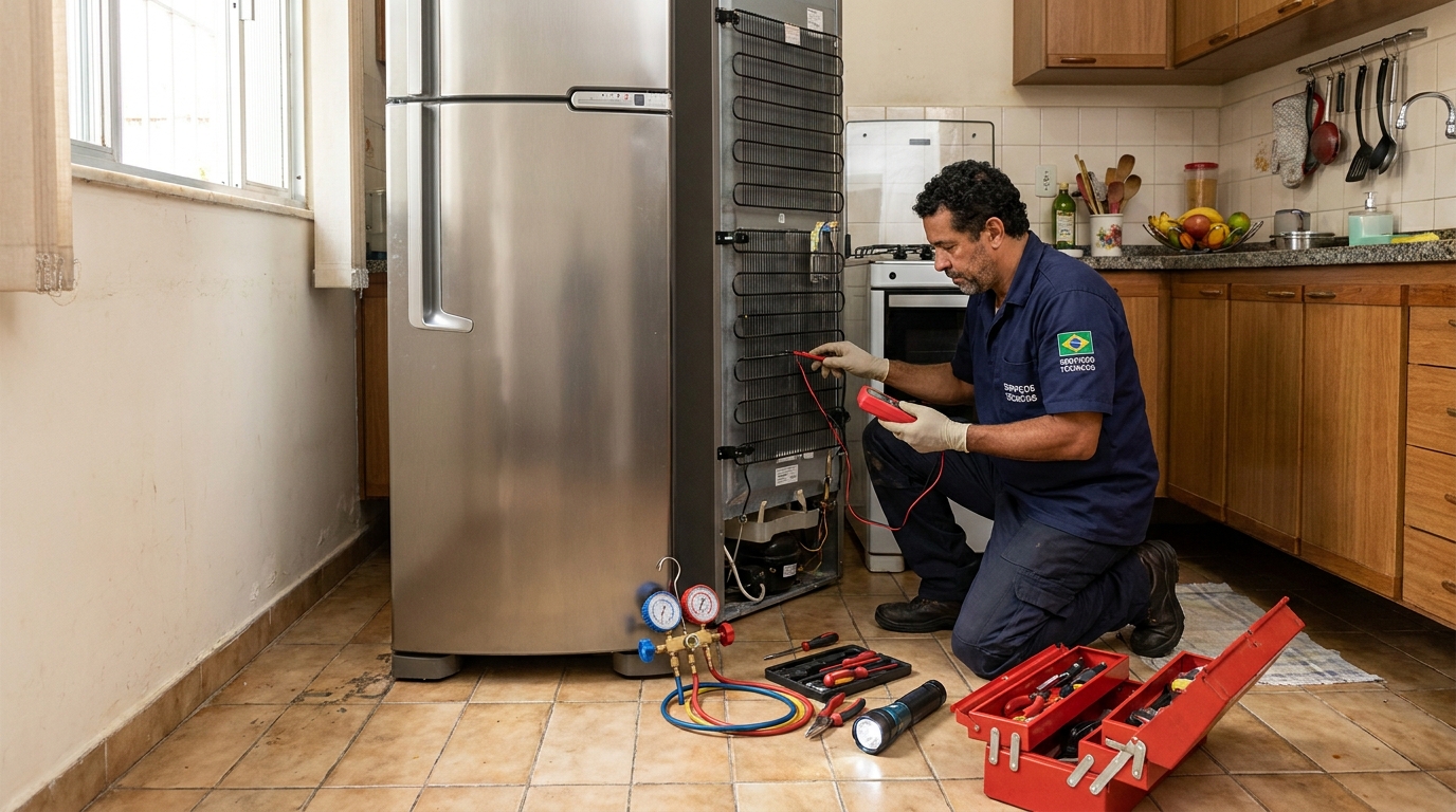 Manutenção na refrigeração em Sorocaba-SP